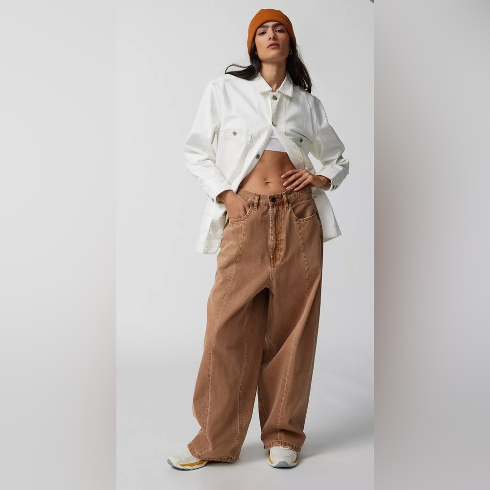 Neon Denim Leroy Wide Leg